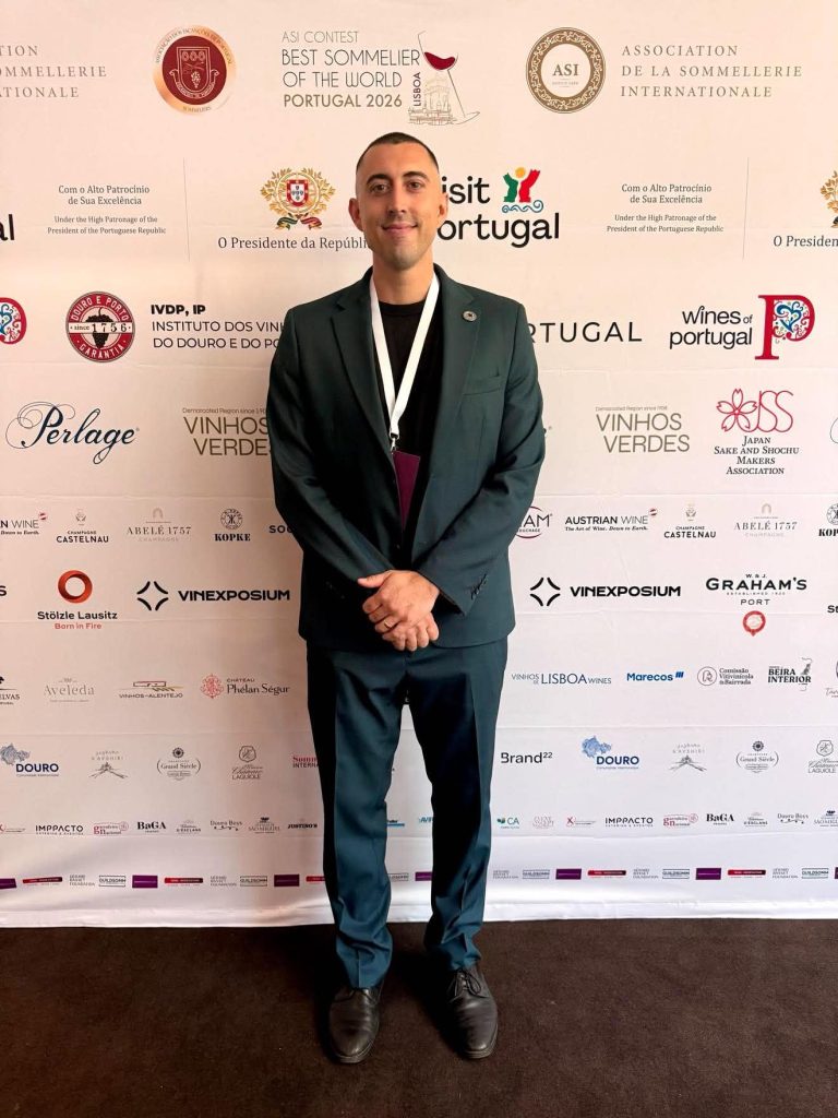 Joris Gutierrez Garcia au concours ASI Meilleur Sommelier du Monde 2026 Joris Gutierrez Garcia